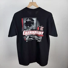 Vintage Chase Authentics Dale Earnhardt Y2K NASCAR Double Sided T Shirt Large