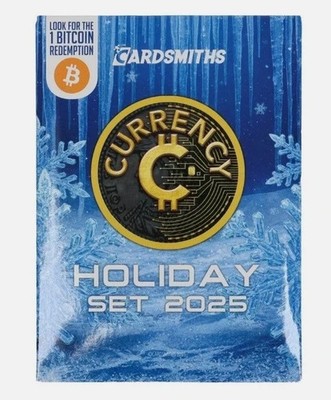CARDSMITHS CURRENCY TRADING CARDS HOLIDAY SET PACK 2025