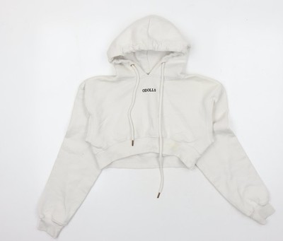 Odolls Damen Hoodie weiß Größe 8 mit Logo
