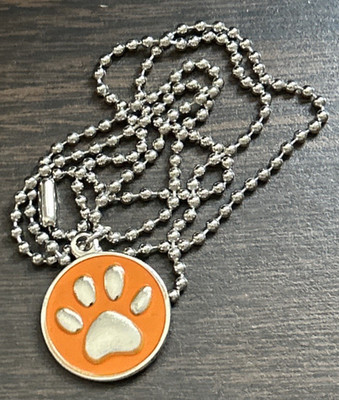 ASPCA Paw Print Rescued Dog Cat Pet Tag Medal Charm Pendant Necklace 23 