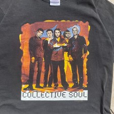 Vintage 90s collective soul dosage tour band T shirt CO_112