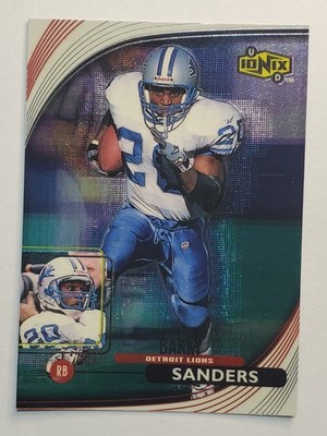 1999 UD Ionix #20 Barry Sanders ~ Detroit Lions