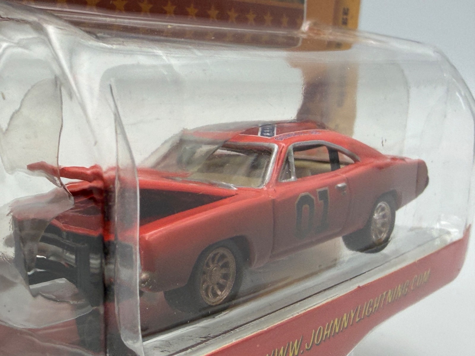 Johnny Lightning Dukes of Hazzard R5 Dirty General Lee Dodge Charger, 1:64, NIB thumbnail 3