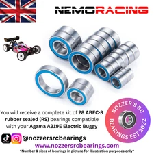 Nemo Racing Agama A319E Complete Bearing Kit