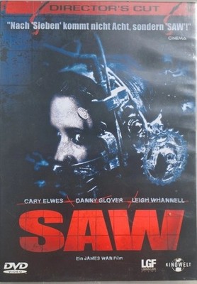 Saw / Saw 1 / (2004) - DVD - Director's Cut - Danny Glover - Tobin Bell - FSK 18
