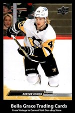 2022-23 Upper Deck Danton Heinen #391 Pittsburgh Penguins NHL Hockey 