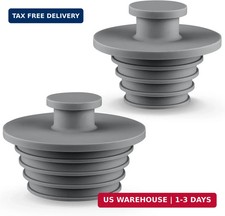 Bathtub Stopper Drain Plug Bathroom Tub Plug Sink Stopper 2pcs