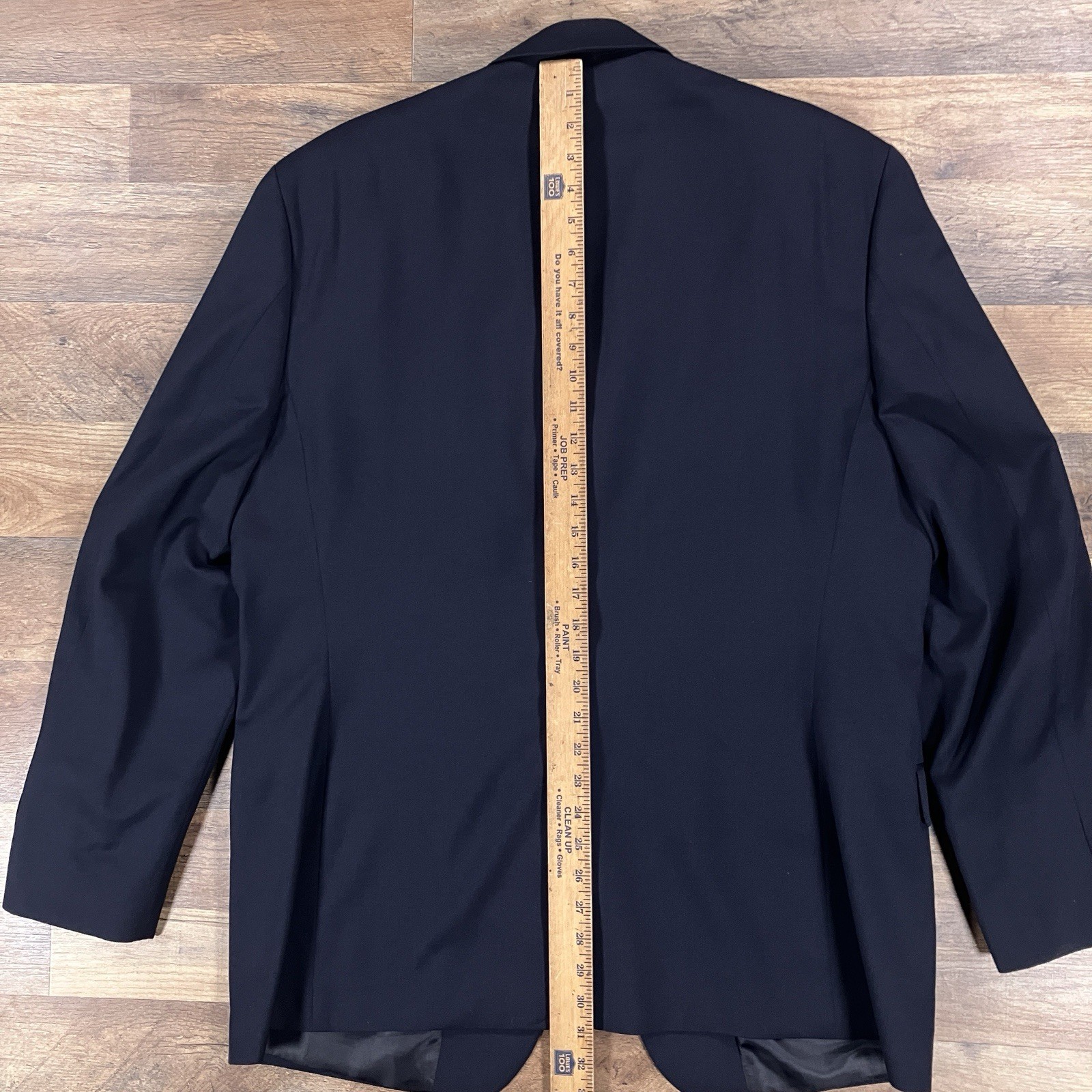 Michael Kors Blazer Jacket Mens 44R Blue Slim Fit Wool Blend MK Suit Sport Coat thumbnail 7