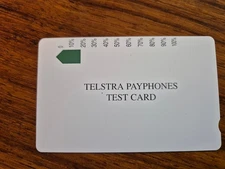 Australia Telstra Test Trial card VERY RARE MINT Phonecard
