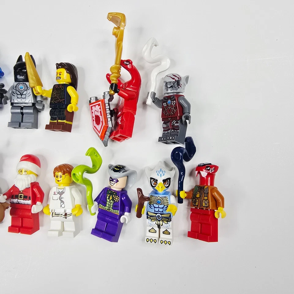 15 LEGO Minifigures Lot Collection Ninjago Batman Police Santa Claus Figures - Image 3 of 4