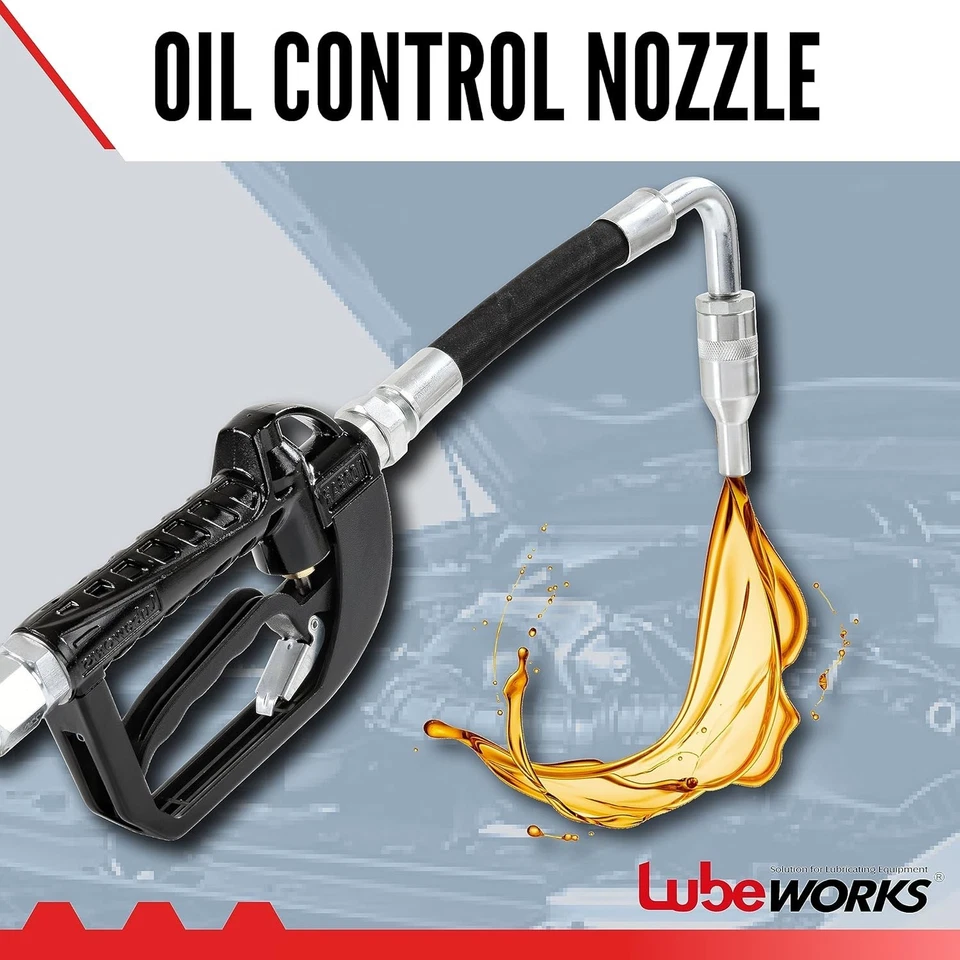 Heavy-Duty Oil Control Valve Nozzle - 1-35 LPM Flow Rate for Smooth Dispensing - Image 4 of 4
