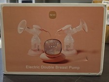 NCVI Double Electric Breast Pump AM8782-US Portable Quiet USB Rechargeable
