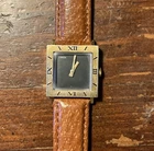 Vintage Gold Tone Square Timex Men’s Mechanical Watch