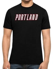 47 Forty Seven Brand Portland Trail Blazers MVP Splitter Tee NBA T-Shirt Mens