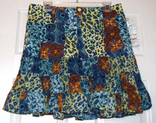 Jams World Women's Hawaiian Skirt Flare Size 10 New