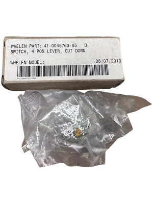 New Whelen 41-0045763-85 *SALE*