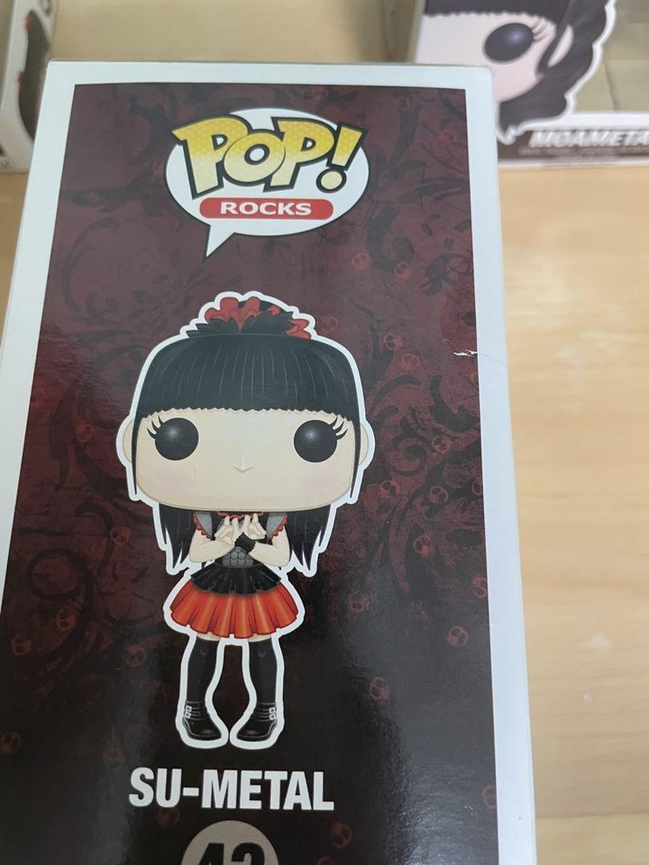 T-shirt Funko Pop Babymetal - Dégraphique Groupe De Metal - Unisexe Coupe Classique