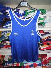 Débardeur équipe de FRANCE vétérans athlétisme running sprint course shirt XL
