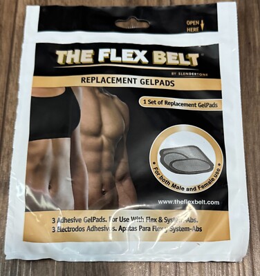 Sealed pack BMR Flex Belt GEL Replacement Pads -  12/26/2021