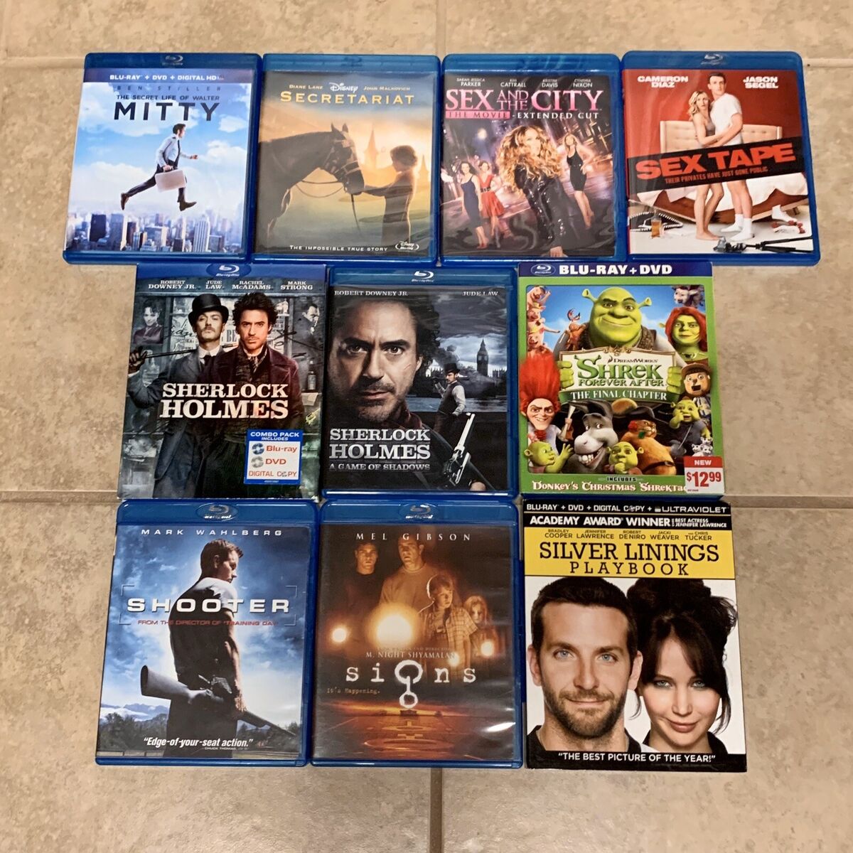 Pre-Owned Blu-rays for Sale from Personal Collection - Titles N to S