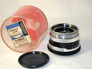 Objectif Carl Zeiss Skoparex 3,4/35 Mm - Grand Angle Manuel (Réf 7198405)