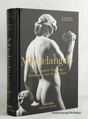 MICHELANGELO (8''x6''x2'') Complete Paintings/Sculptures/Architecture Taschen NEW