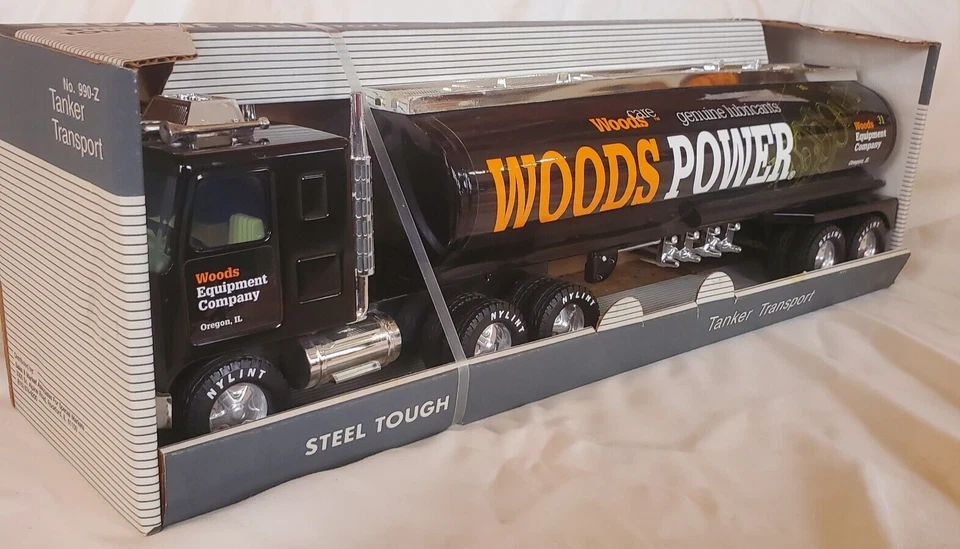 Nylint Woods Power Equipment 18 Wheeler Semi Truck Tanker Transport - Image 3 of 4