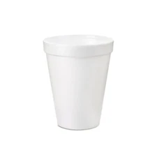 White Insulated Foam Cups | Disposable Drink Cups for Coffee, Tea, Soda & More