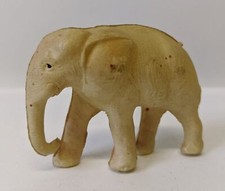 Vintage Antique CELLULOID Small Mini ELEPHANT Wild Animal Zoo Toy Figure