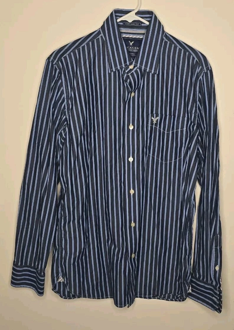 American Eagle Outfitters 100% Cotton Dress Shirts for Men for sale | eBay