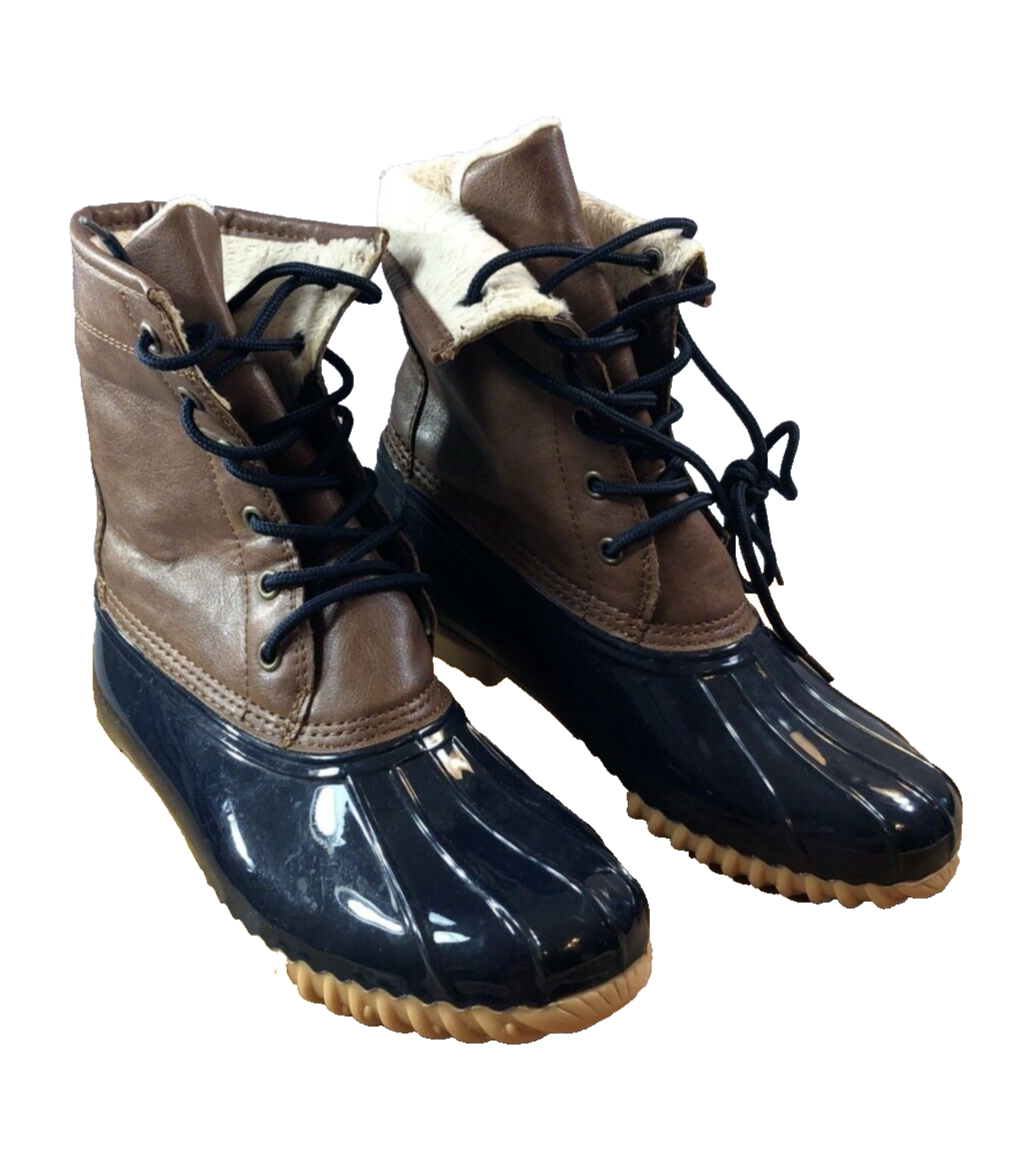 White Boots Sporto Dazzle Boots Original Sporto Duck Boot Blue And