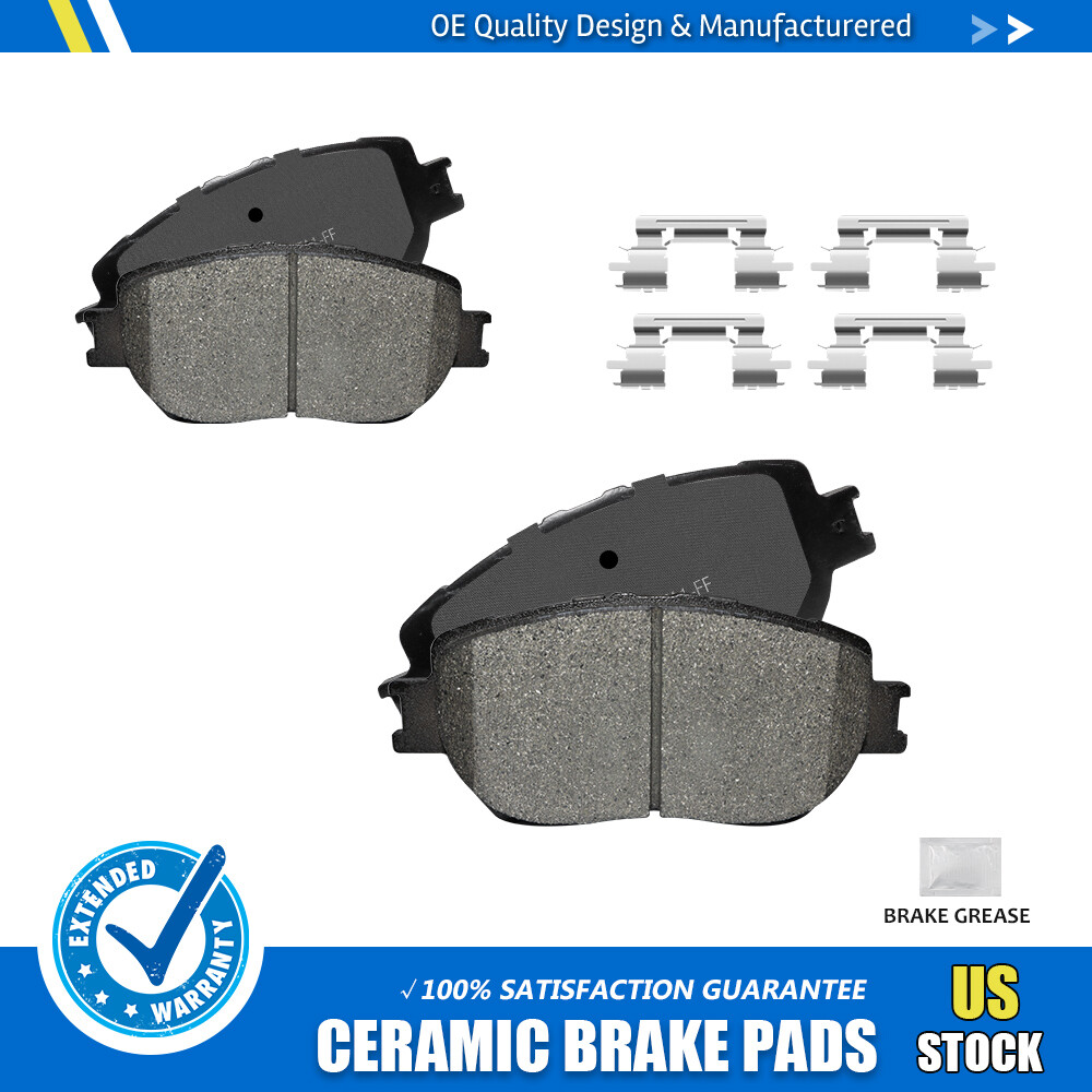 Front Ceramic Brake Pads  For 2002-2005 2006 Toyota Camry 2009 -2015 Lexus IS250