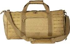 Red Rock Outdoor Gear Trooper Duffel Bag Tan Polyester Laser-Cut MOLLE Webbing