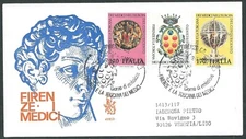 1980 ITALY FDC VENETO 489 FLORENCE THE DOCTORS NO ARRIVAL STAMP - VT