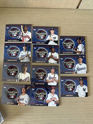 2024 ALL STAR Topps Set Including Shohei Ohtani PATCH Only 100 11 
