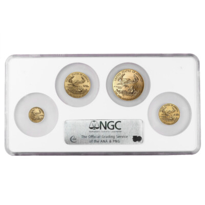 かずZ様予約　　イーグル銀貨1986 4枚セット 4pc Set - 1986 American Gold Eagle NGC MS69 | eBay