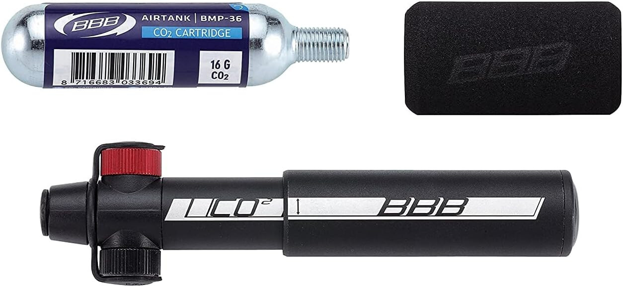 Pompe CO2 BBB Blaster à filetage régulé pour Presta Schrader