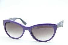 NEW ALEXANDER MCQUEEN MCQ 0020/S RLQJ8 PURPLE BLACK AUTHENTIC SUNGLASSES 56-19