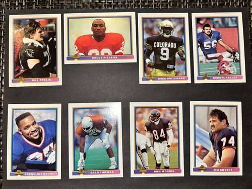 1991 BOWMAN FOOTBALL CARDS 8-553 YOU CHOOSE NFL TOPPS FREE SHIPPING - Picture 18 of 20