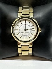 Marc Jacobs Courtney MJ3465 Womens Gold Stainless Steel Analog Dial Watch JNA192