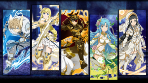 Sword Art Online Memory Defrag Silk Poster 24 X 14 Inch Wallpaper
