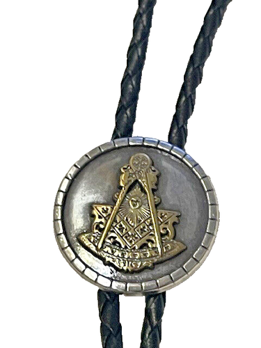 Freimaurer Past Master Gürtelschnalle und Bolo Set - Bild 7 von 11