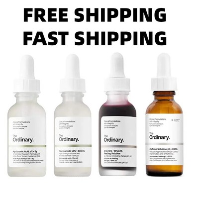The Ordinary Hyaluronic Acid 2% + B5 Moisturizing Serum,Niacinamide 10% +Zinc 1%