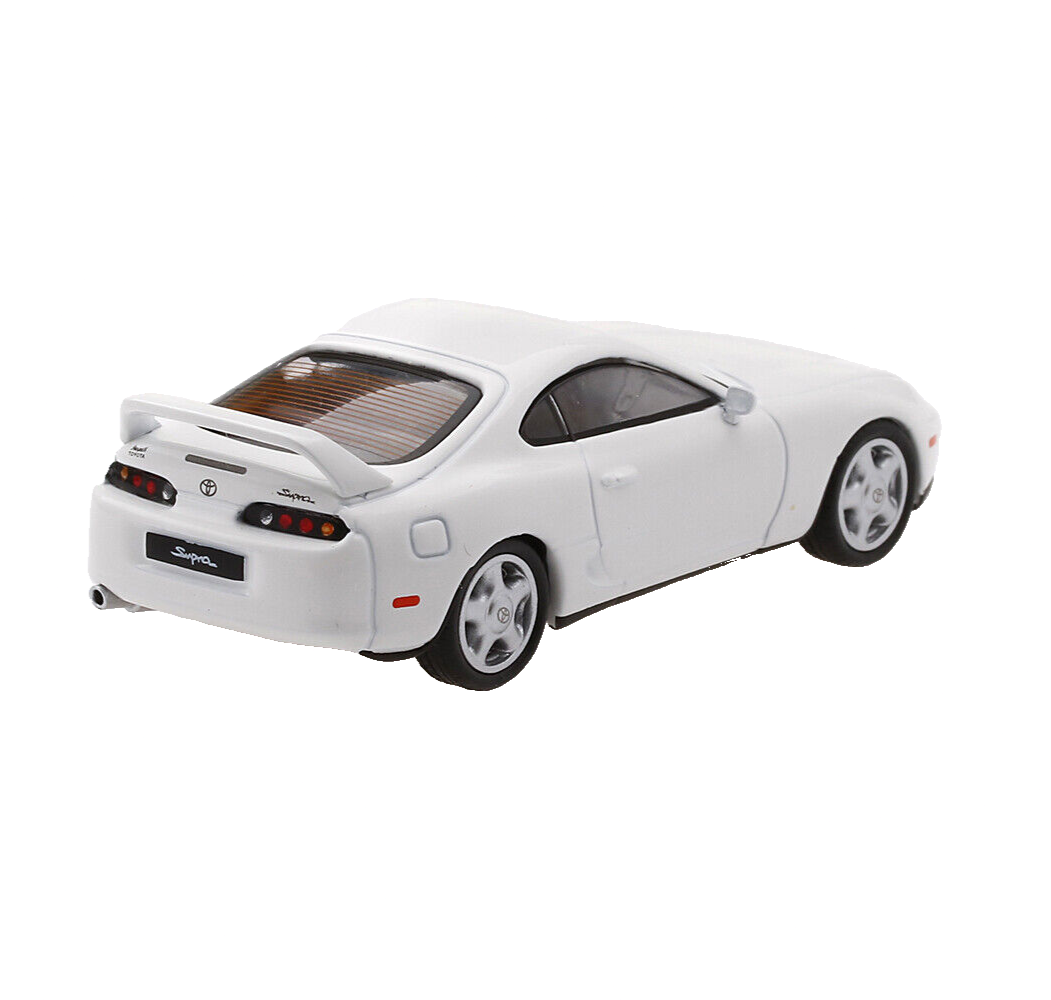 MINI GT 14 Toyota Supra MK4 JZA80 Super White 1:64 Scale