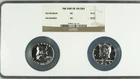 1963 Franklin Half NGC PF67 1964 Kennedy Half NGC PF67 “End of an Era”