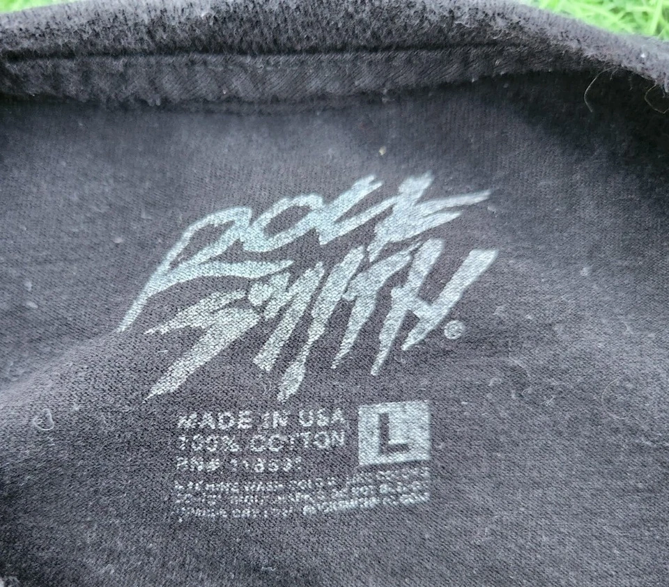 Vtg Big Punisher T-shirt Mens Sz Large Black Rock Smith Retro Rap Tee - Image 4 of 4