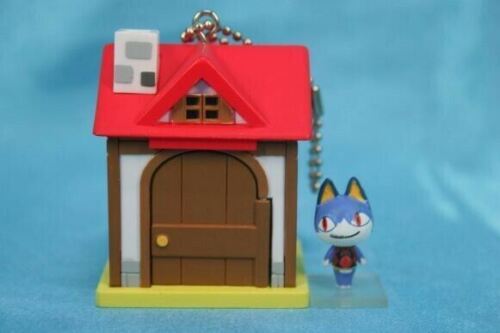 Nintendo Yujin Animal Crossing Forest Mini House Figure Keychain Rover