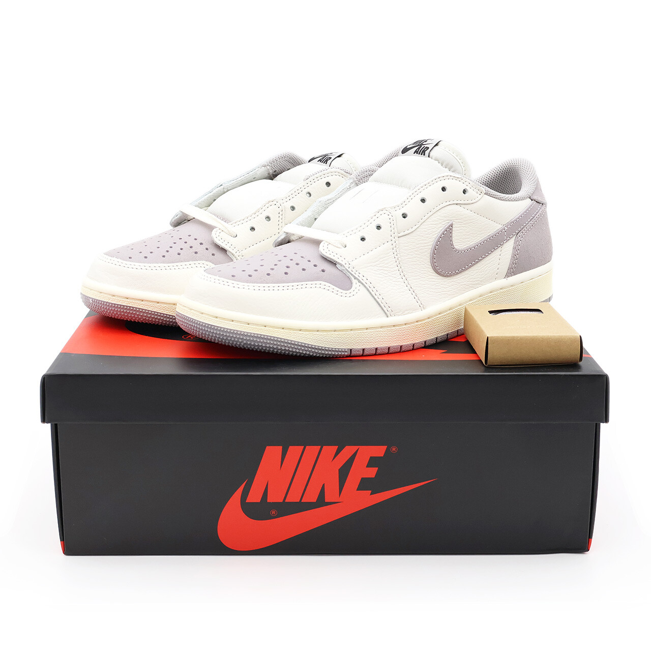 Size 9 - Air Jordan 1 Retro OG Low Atmosphere Grey for sale online 