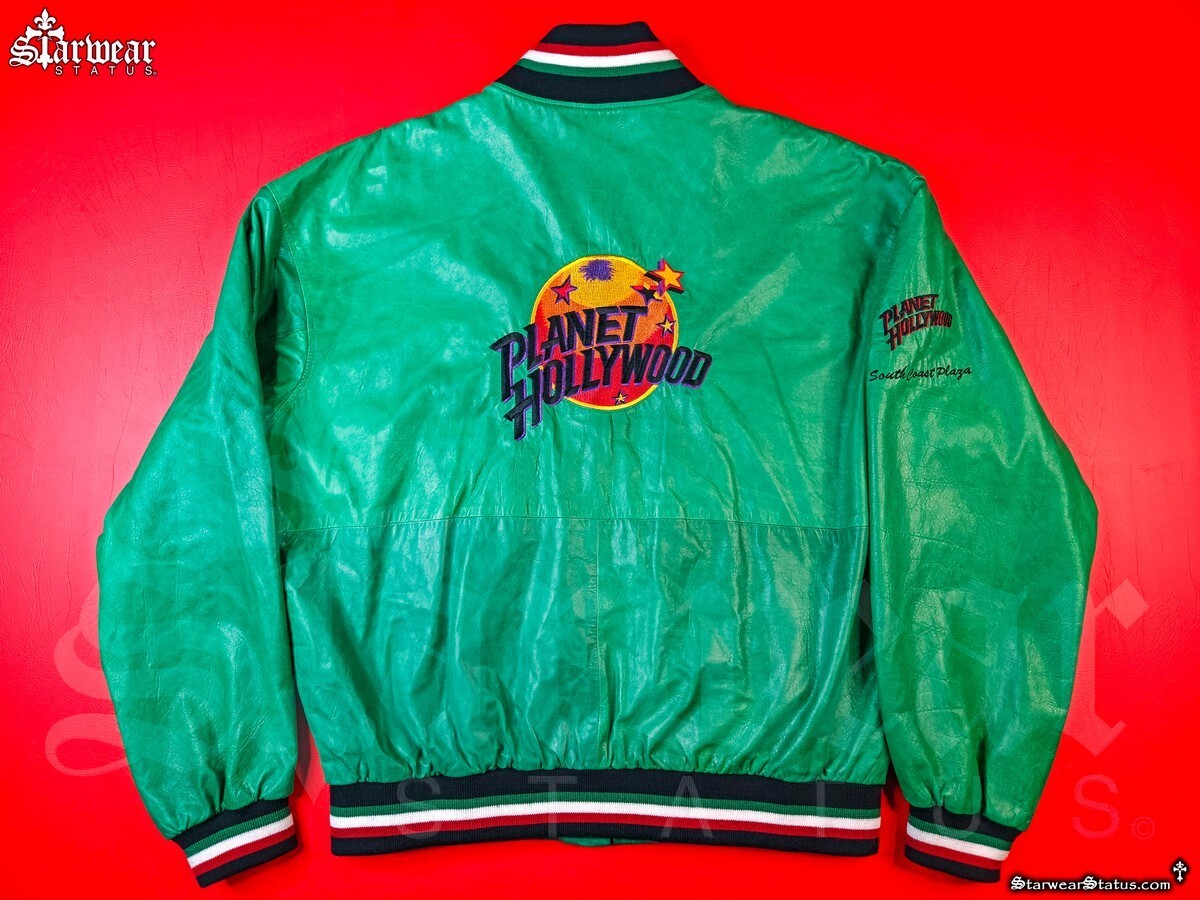 Incredible Hulk LOU FERRIGNO Owned Planet Hollywood Marvel Comics Leather Jacket image 8