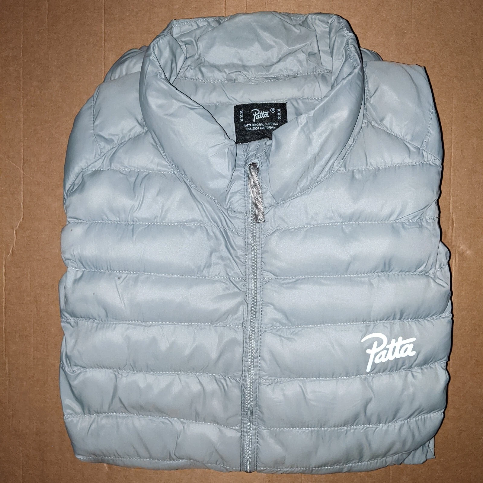 Veste tampon Patta Script (petite)   Gilet Corteiz bombardier Trapstar Bolo Supreme